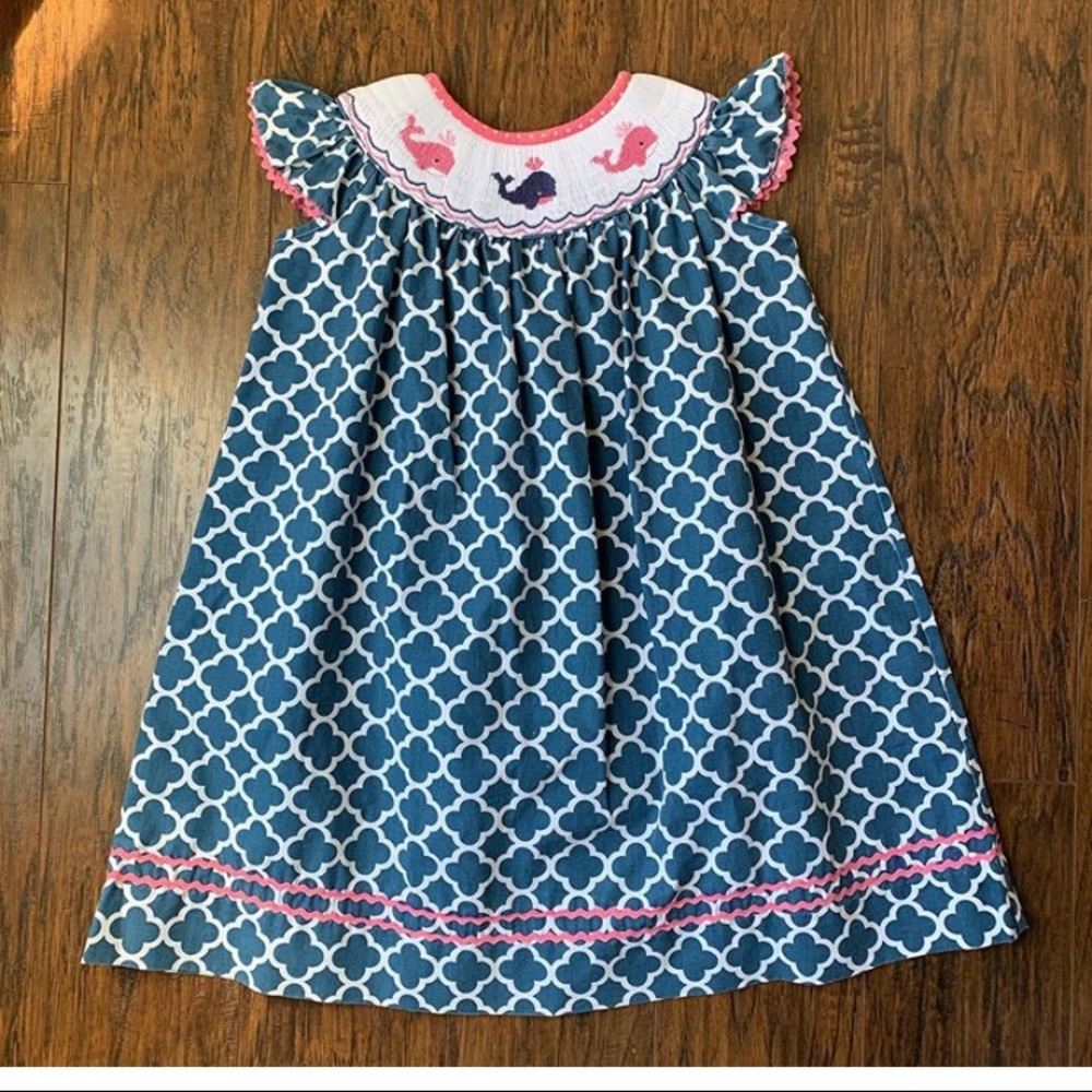 Stellybelly smocked dress